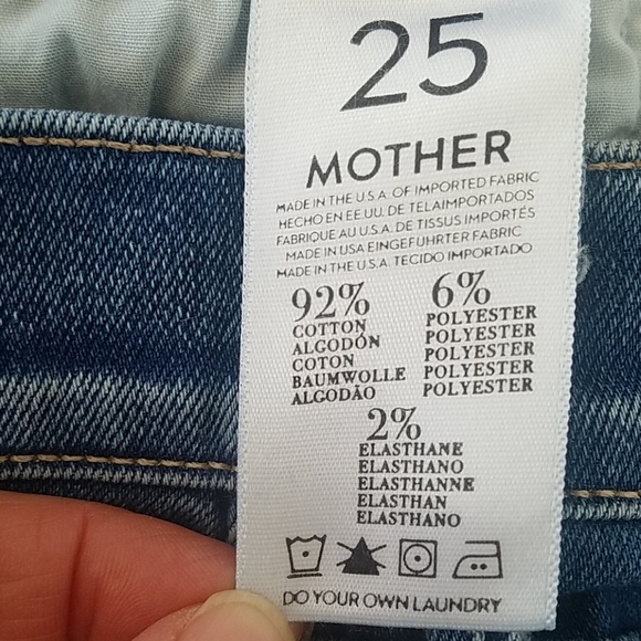 MOTHER The Vamp Split Ankle Skinny Jeans, … - Picture 10 of 12